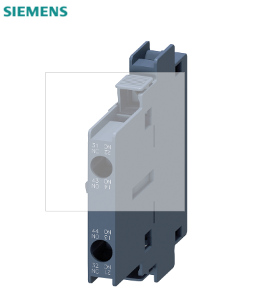 輔助開(kāi)關(guān) 1NO+1NC，DIN EN50012，側(cè)面，10mm，S0-S12 適用于電機(jī)接觸器}