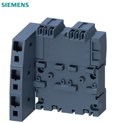 3 相母線（左側供電）適用于 2 個斷路器 S00 和 S0