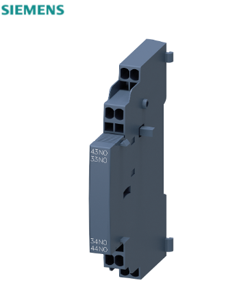 輔助開關，可側面安裝，2NO，彈簧型端子連接，用于斷路器 S00/S0