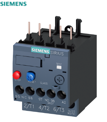 過載繼電器 1.4-2.0A 電機(jī)保護(hù) S00，Class 10，加裝在接觸器上