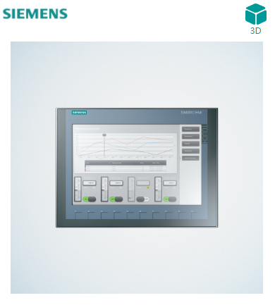 SIMATIC HMI，KTP1200 Basic DP， 精簡面板， 按鍵式/觸摸式操作， 12