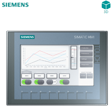 SIMATIC HMI，KTP700 基本版， 精簡面板， 按鍵式/觸摸式操作， 7